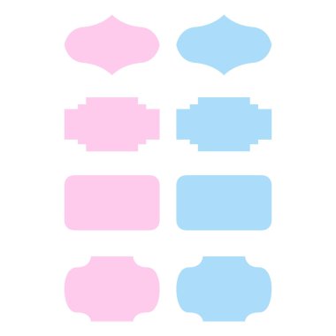 Beyaz üzerine izole edilmiş Lüks Tasarım Düğün Süslemeleri