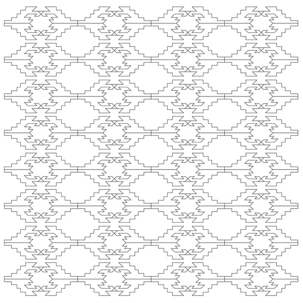 Simple Design Ornaments Aztecs Texture Pattern Background — ストックベクタ