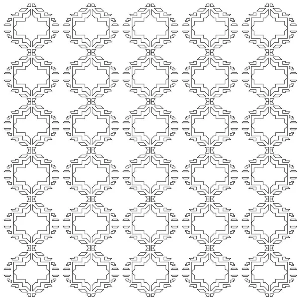 Simple Design Ornaments Aztecs Texture Pattern Background — стоковый вектор