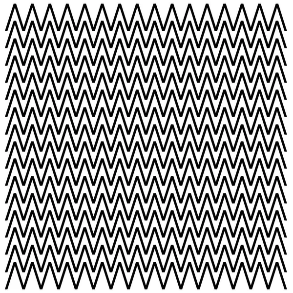 Zig Zag Design Elements Zig Zag Lines Black White - Stok Vektor