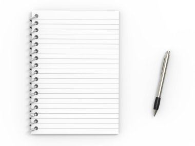 Tükenmez kalem ve defter