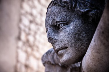 taş kafa, St james Katedrali, sibenik detayını