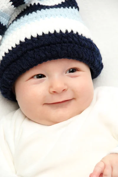 Baby smiling — Stock Photo, Image