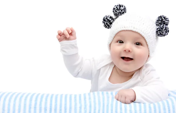 Baby laughing — Stock Photo, Image