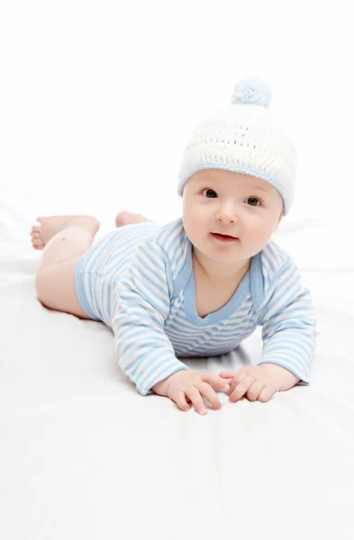 Niño con sombrero — Foto de Stock