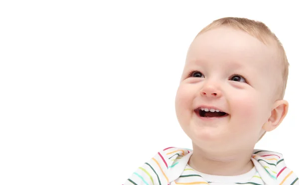 Schön lächelndes Baby — Stockfoto