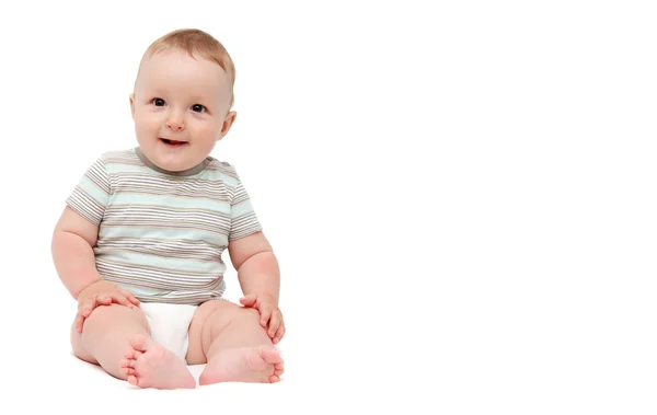 赤ん坊の笑顔 — ストック写真