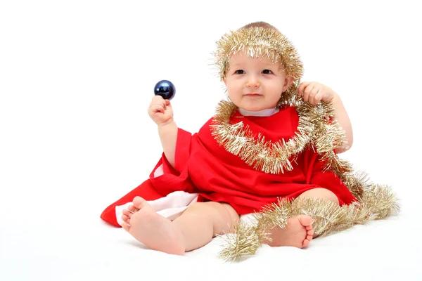 Schönes Weihnachtsbaby — Stockfoto