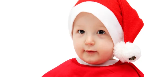 Niedliches Weihnachtsbaby — Stockfoto