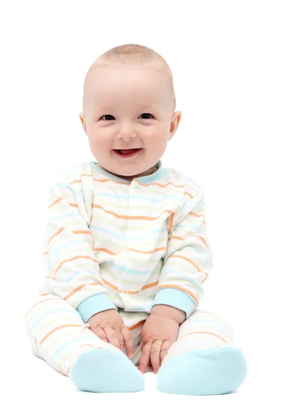 Belo bebê rindo — Fotografia de Stock