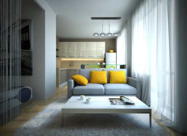modern daire parçası