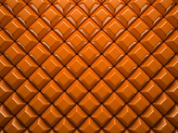Abstrakt mönster av små rhombus orange bitar — Stockfoto