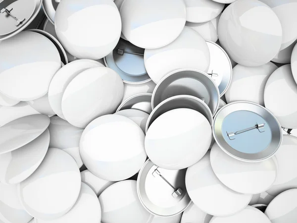 Variety of blank buttons — Stock Photo, Image