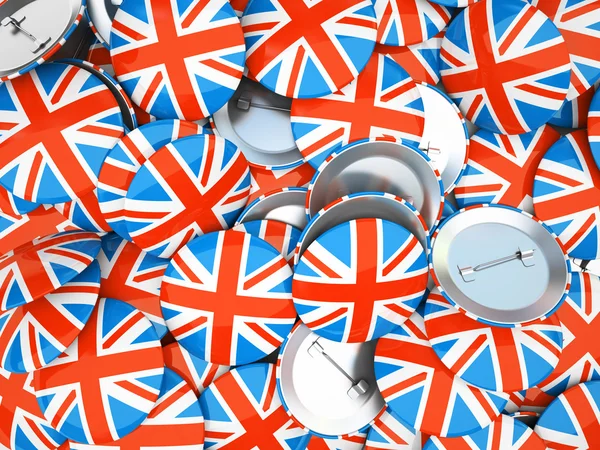 Buttons with England flag — Stock Photo, Image