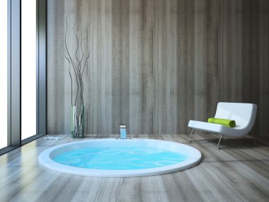 banyo modern tarzı