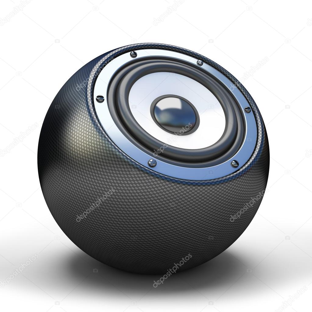 Cardon sphere speaker