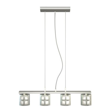 Beyaz arka plan üzerinde izole modern avize