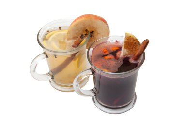 baharat ve portakal dilim mulled şarap