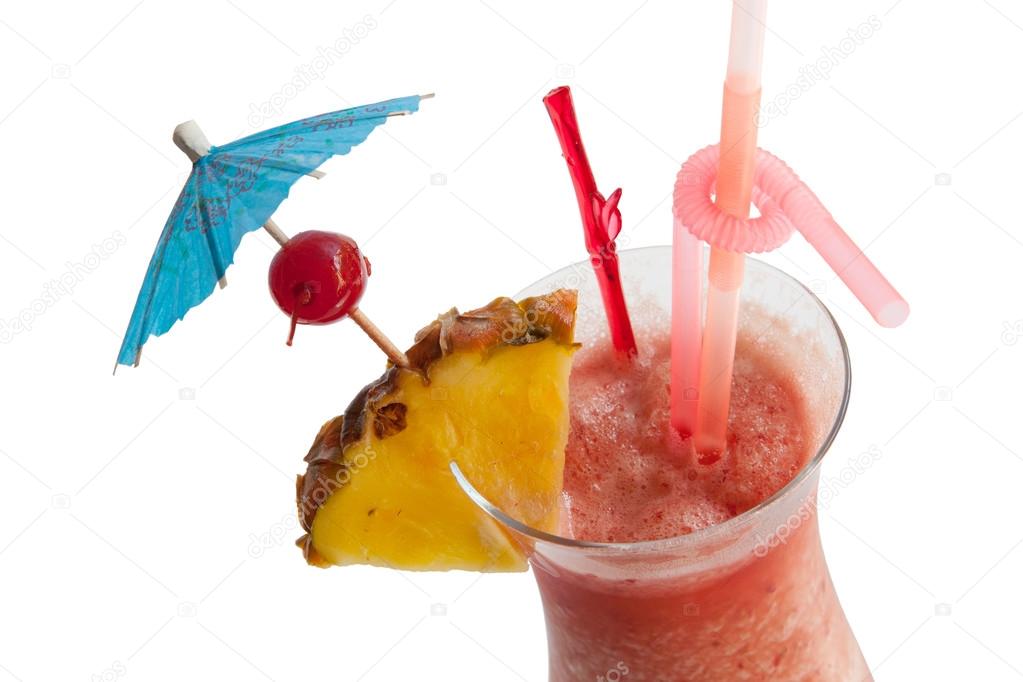 Fruit punch cocktail