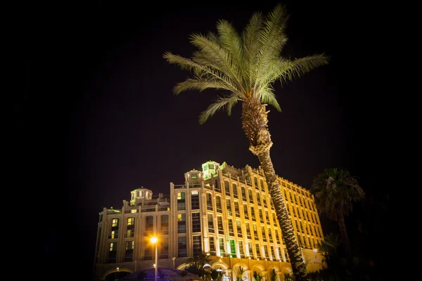 otel binası palm gece, eilat, İsrail
