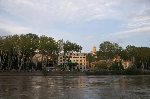 Staré Historické Centrum Tbilisi Turistické Místo — Stock fotografie