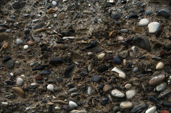 Piękne Morze Kamień Betonowe Tło — Zdjęcie stockowe