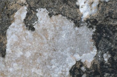 Çok güzel taş dokusu var. Fotoğraf yakın üst görünüm. 