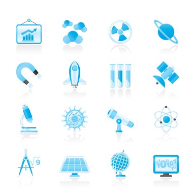 Bilim, araştırma ve eğitim simgeleri