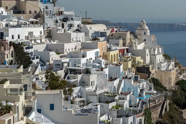 Ciudad de Fira - Santorini — Foto de Stock