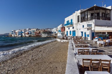 mykonos Adası'nda küçük bir Venedik