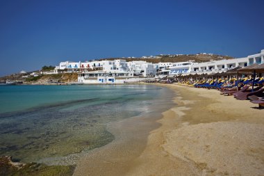 Platis gialos beach Mykonos Adası
