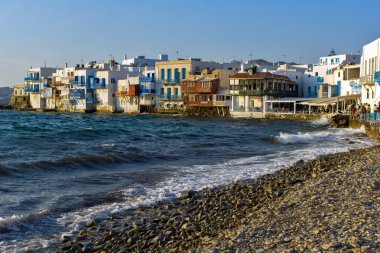 mykonos Adası'nda küçük bir Venedik