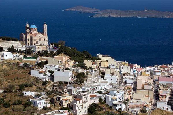 Chiesa di Ermoupoli, Isola di Syros — Foto Stock