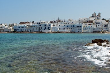 Naousa paros Adası kentindeki