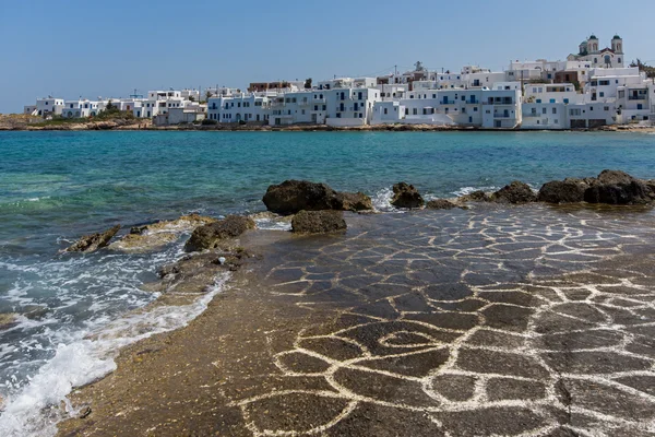 Ciudad de Naousa, isla de Paros — Foto de Stock