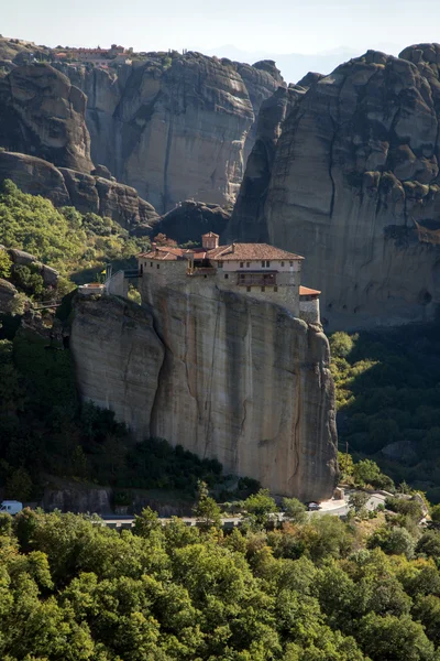 Meteora, Santo Monasterio de Rousanou Santa Bárbara —  Fotos de Stock