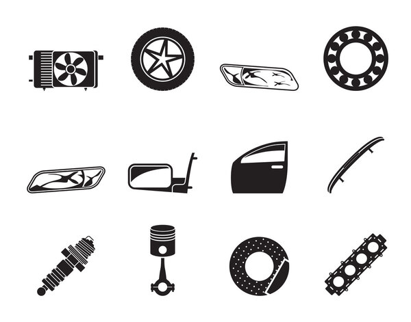 Силуэт Реалистичные запчасти и услуги
