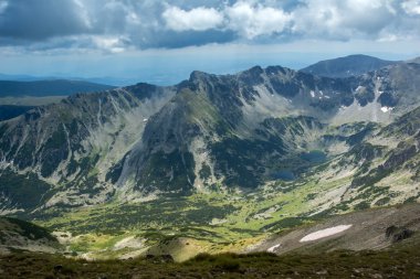 Rila Dağı, marichini gölleri musala pik görüntülemek.