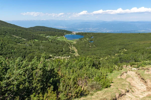 Bezbog Gölü Nün Nanılmaz Yaz Manzarası Pirin Dağı Bulgaristan — Stok fotoğraf