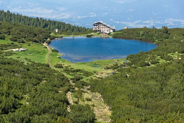Incredibile Paesaggio Estivo Del Lago Bezbog Pirin Mountain Bulgaria — Foto Stock
