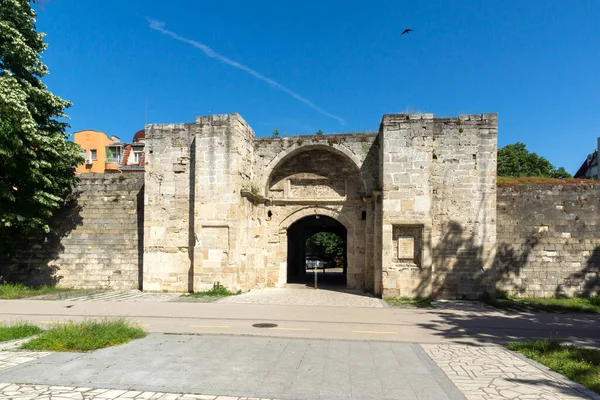 Vidin Bulharsko Května 2021 Tržní Brána Pazar Kapia Troskách Středověkého — Stock fotografie