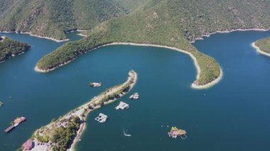 Vacha (Antonivanovtsi) Reservoir, Rodop Dağları, Filibe Bölgesi, Bulgaristan