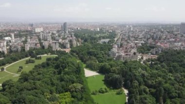 Bulgaristan 'ın Sofya kentindeki South Park' ın şaşırtıcı hava manzarası