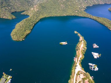 Vacha (Antonivanovtsi) Reservoir, Rodop Dağları, Filibe Bölgesi, Bulgaristan