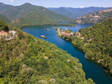 Vacha (Antonivanovtsi) Reservoir, Rodop Dağları, Filibe Bölgesi, Bulgaristan
