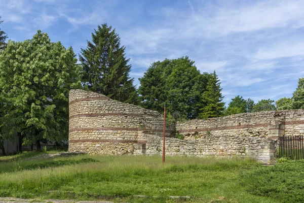 Ερπετά Του Αρχαίου Ρωμαϊκού Φρουρίου Castra Martis Στην Πόλη Kula — Φωτογραφία Αρχείου