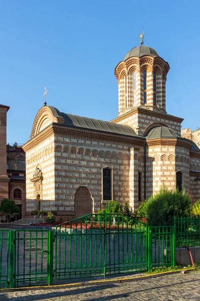 Bucharest Roemenië August 2021 Biserica Sfantul Anton Kerk Het Centrum — Stockfoto
