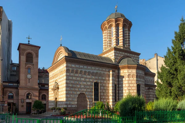 Bucharest Roménia Agosto 2021 Igreja Biserica Sfantul Anton Centro Cidade — Fotografia de Stock