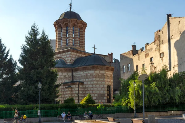 Bucharest Roménia Agosto 2021 Igreja Biserica Sfantul Anton Centro Cidade — Fotografia de Stock