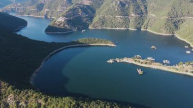 Vacha (Antonivanovtsi) Reservoir, Rodop Dağları, Filibe Bölgesi, Bulgaristan